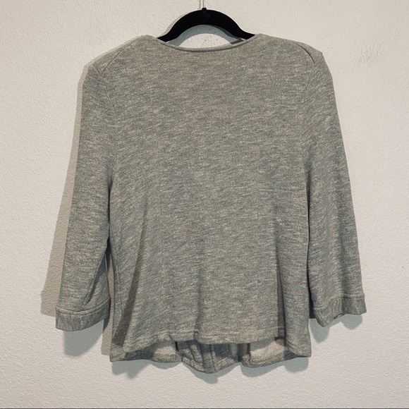 Market & spruce moto styled light grey jacket - Picture 4 of 5